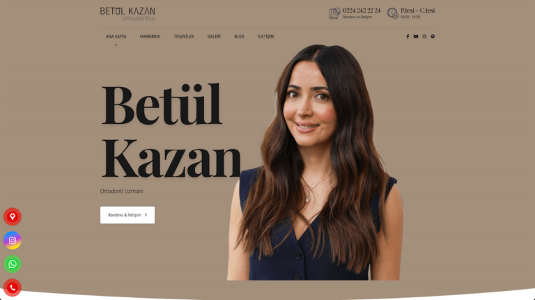 Bursa’da Gülüş Estetiğinde Uzman: Ortodonti Uzmanı Uzm. Dt. Betül Kazan