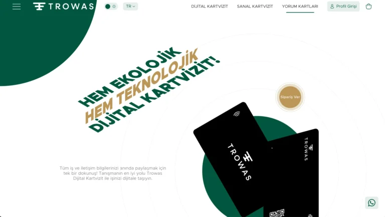 Trowas Dijital Kartvizit Çözümleri: İş Dünyasında Yeni Bir Dönem Başlatın