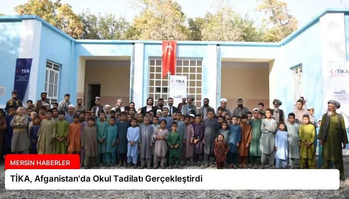 TİKA, Afganistan’da Okul Tadilatı Gerçekleştirdi