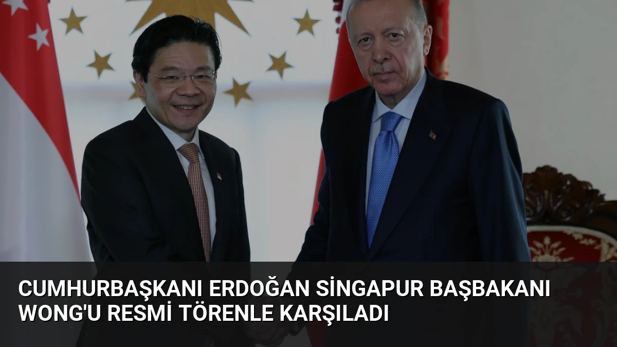 Cumhurbaşkanı Erdoğan Singapur Başbakanı Wong’u Resmi Törenle Karşıladı