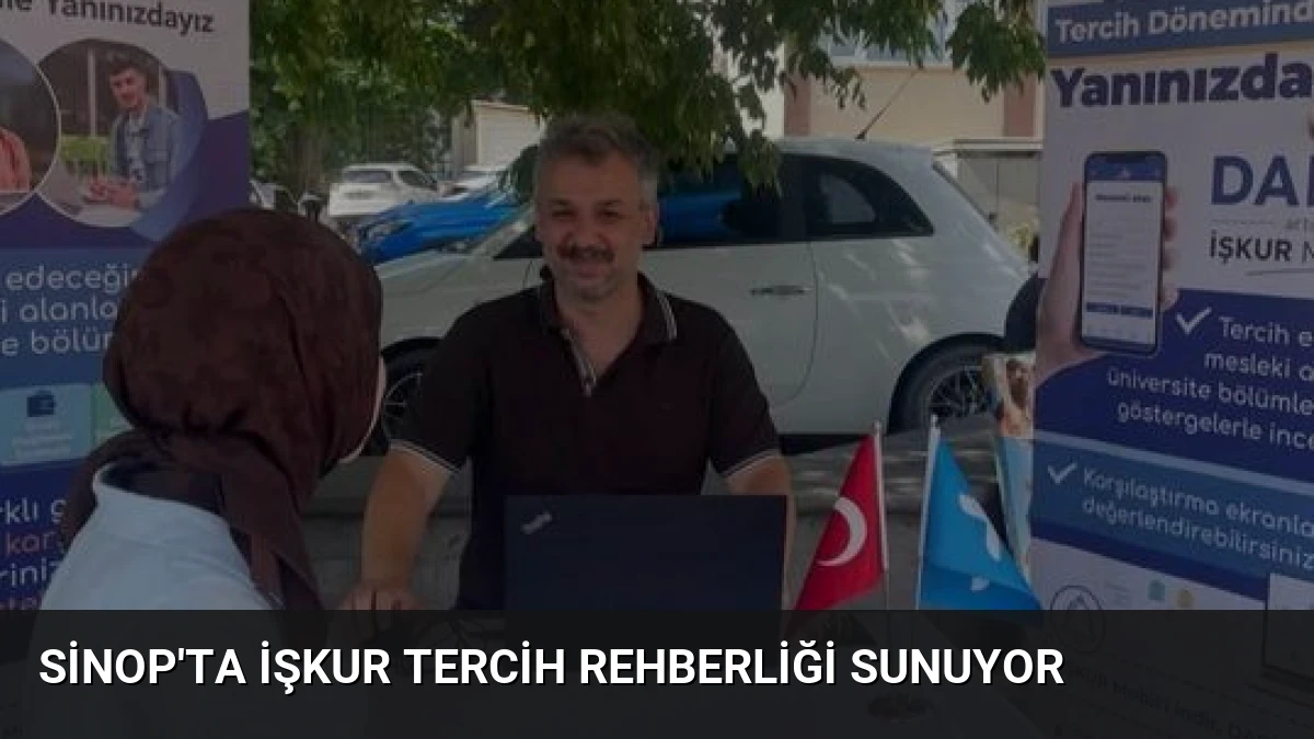 Sinop’ta İŞKUR Tercih Rehberliği Sunuyor