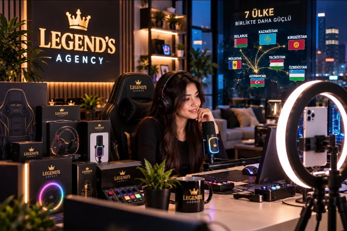 Legend’s Agency 7 Ülkede Yayıncılarla Büyüyor: TikTok Canlı Yayıncılığında Yeni Dönem